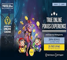 true blue casino
